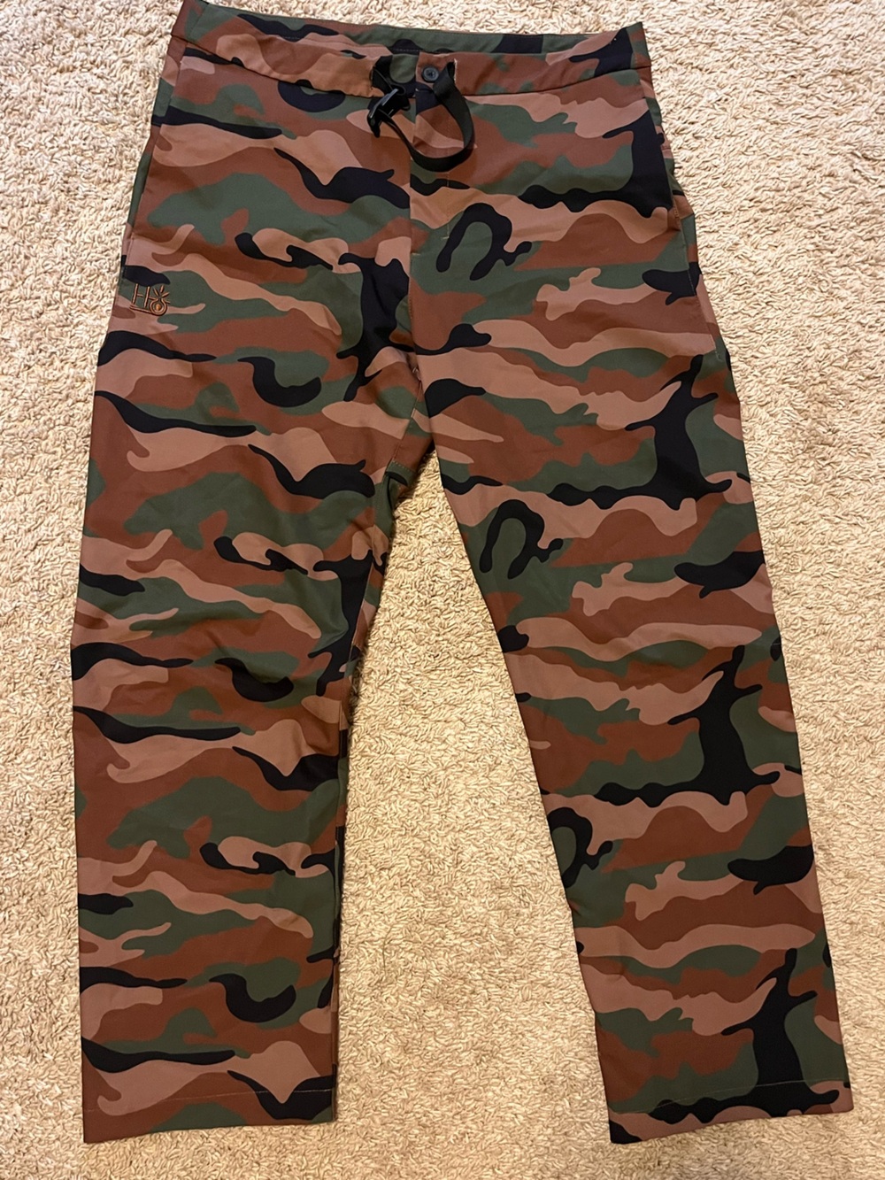Habitat Men's Outdoor Camo Pants in Green, Brown and Black
